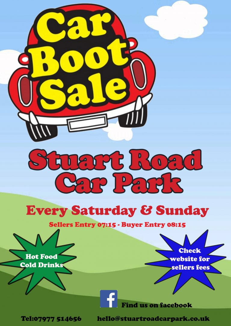Car boot sale Stuart Road Car Park
